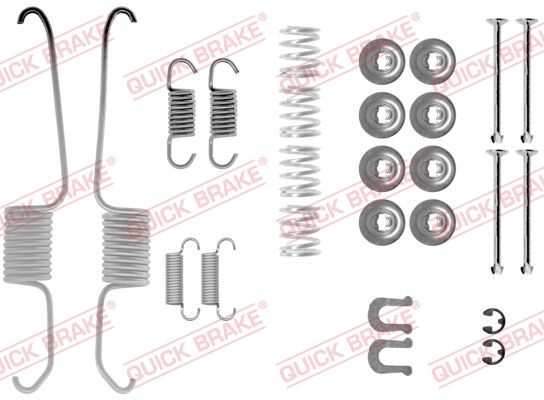 QUICK BRAKE Tarvikesarja, jarrukengät 105-0003